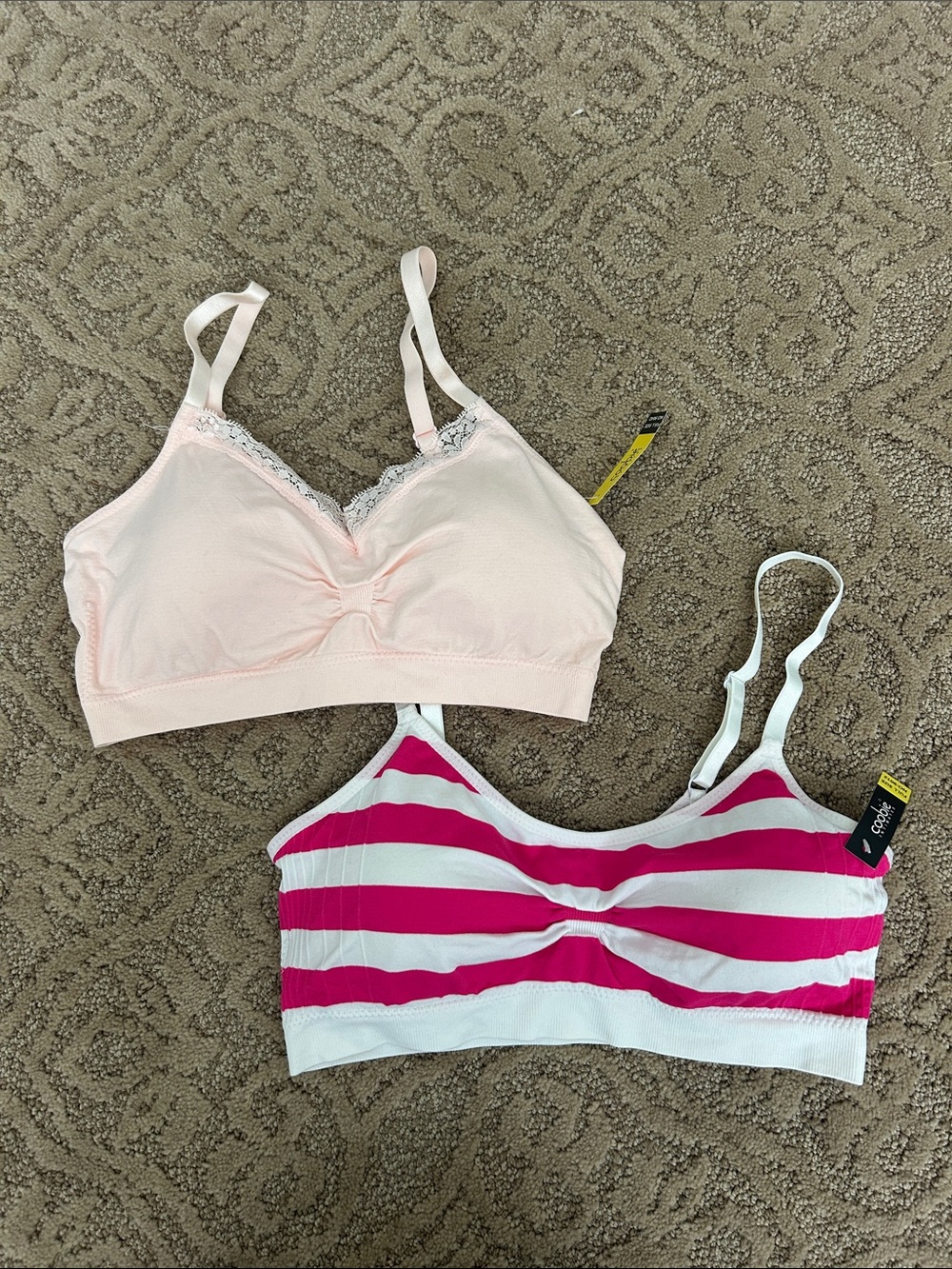 Coobie Women’s Two-Pack Pink Bra Set